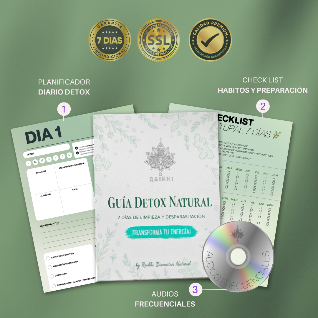 Guía Detox Natural 7 Días: Limpieza y Desparasitación